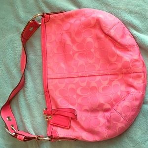 Pretty in pink Coach